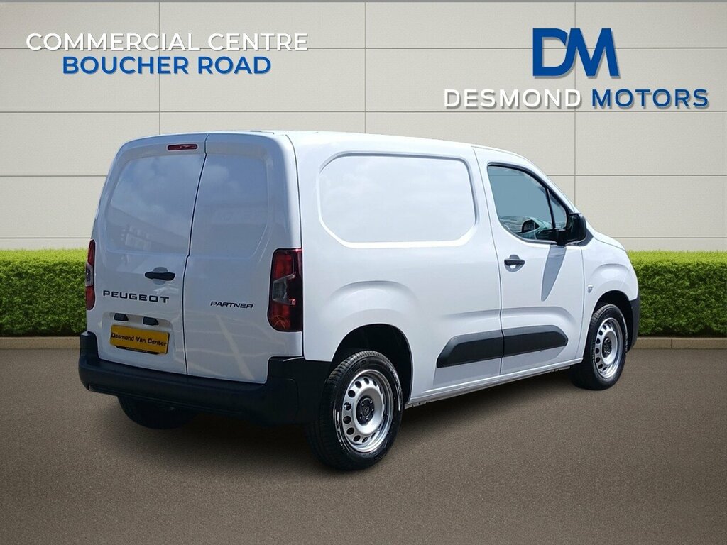 Peugeot Partner Prfssionl Stndrd Bhdi BVI4537 White #6