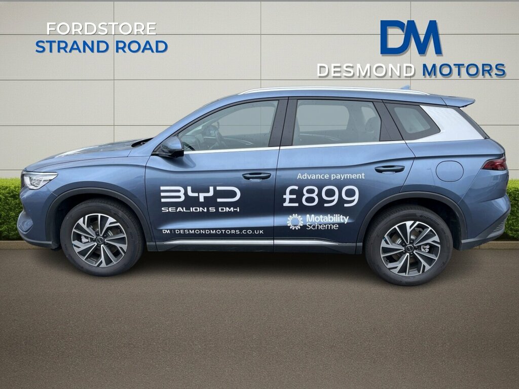 Byd Sealion 5 Design 1.5 Phev Dm-i BVI3164 Blue #4