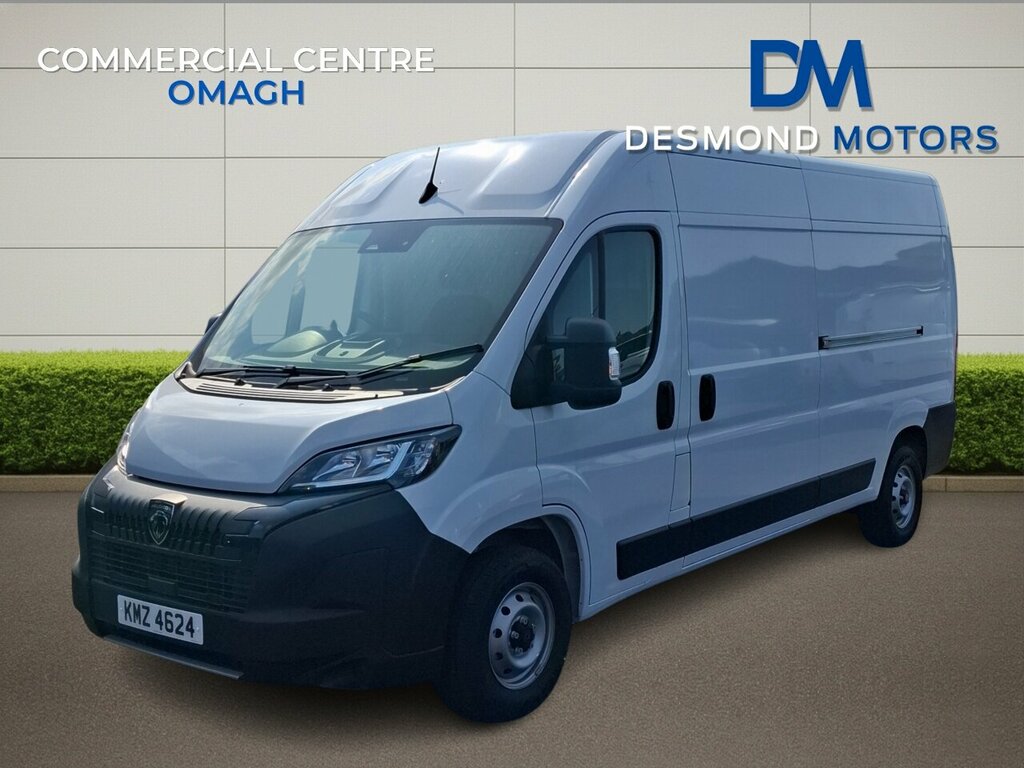 Peugeot Boxer 335 L3 2.2 Bluehdi 140 H2 Van Professiona White