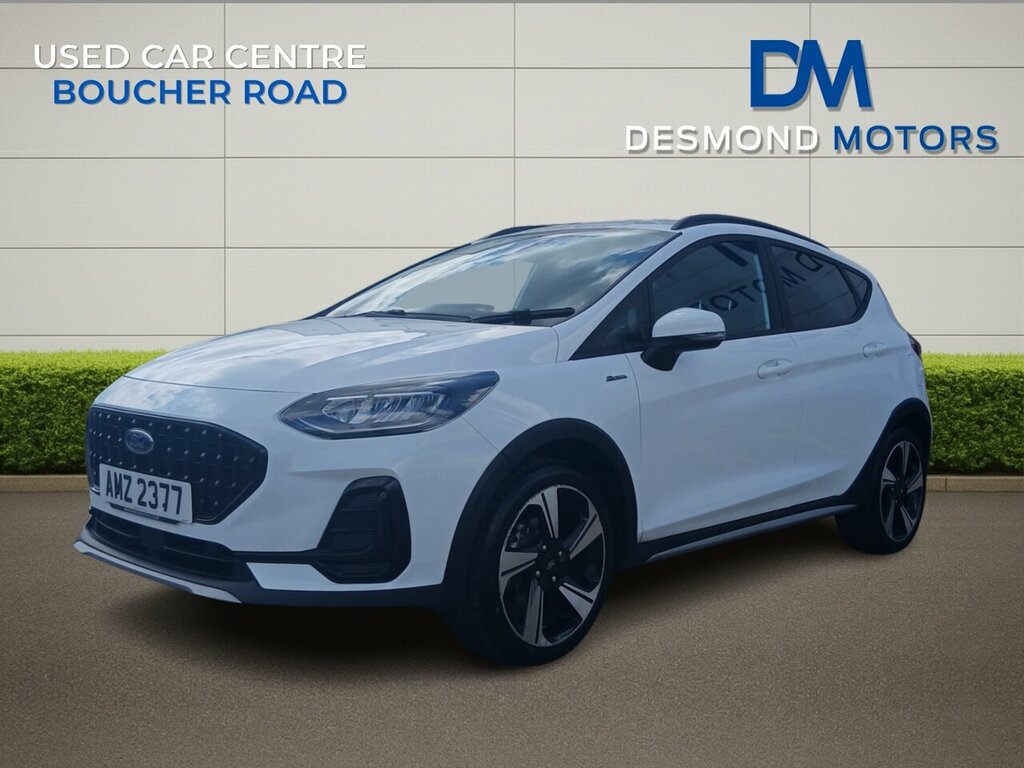 Ford Fiesta Active 1.0L Ecoboost 100Ps 6-Speed F AMZ2377 White #6
