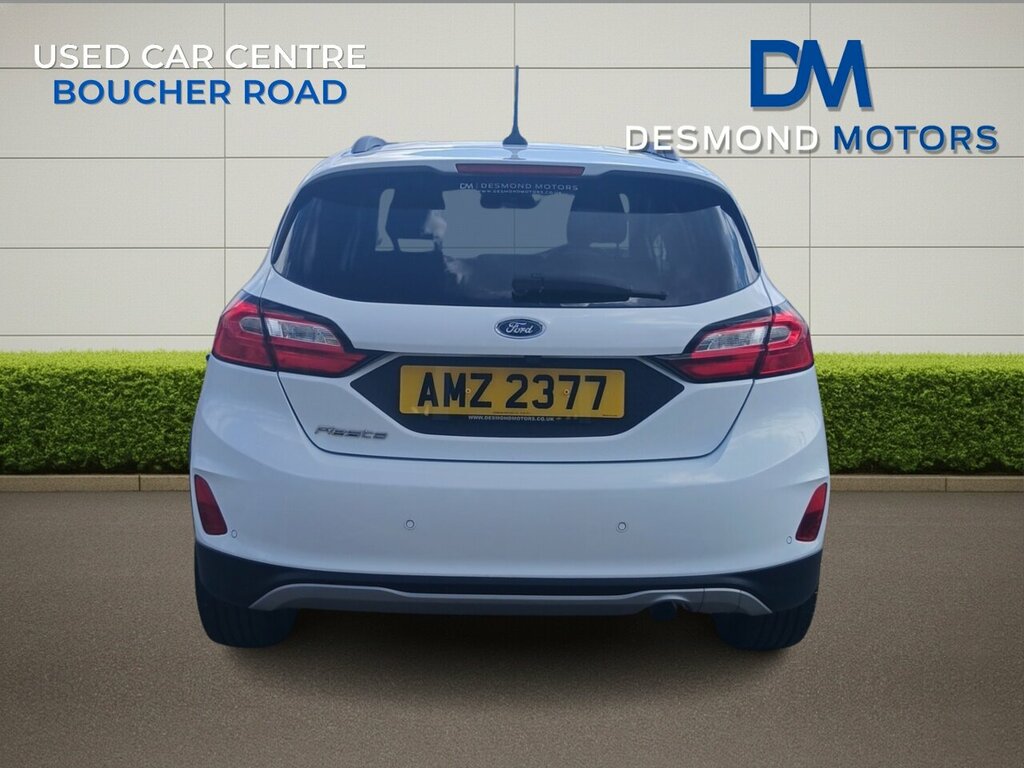 Ford Fiesta Active 1.0L Ecoboost 100Ps 6-Speed F AMZ2377 White #5