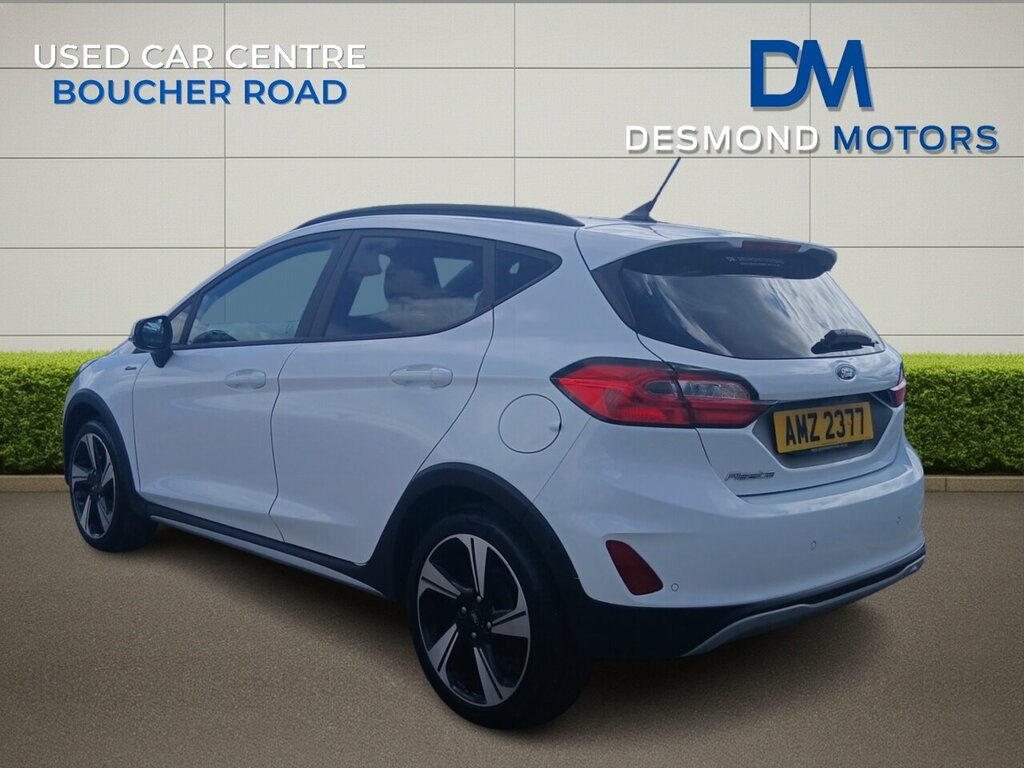 Ford Fiesta Active 1.0L Ecoboost 100Ps 6-Speed F AMZ2377 White