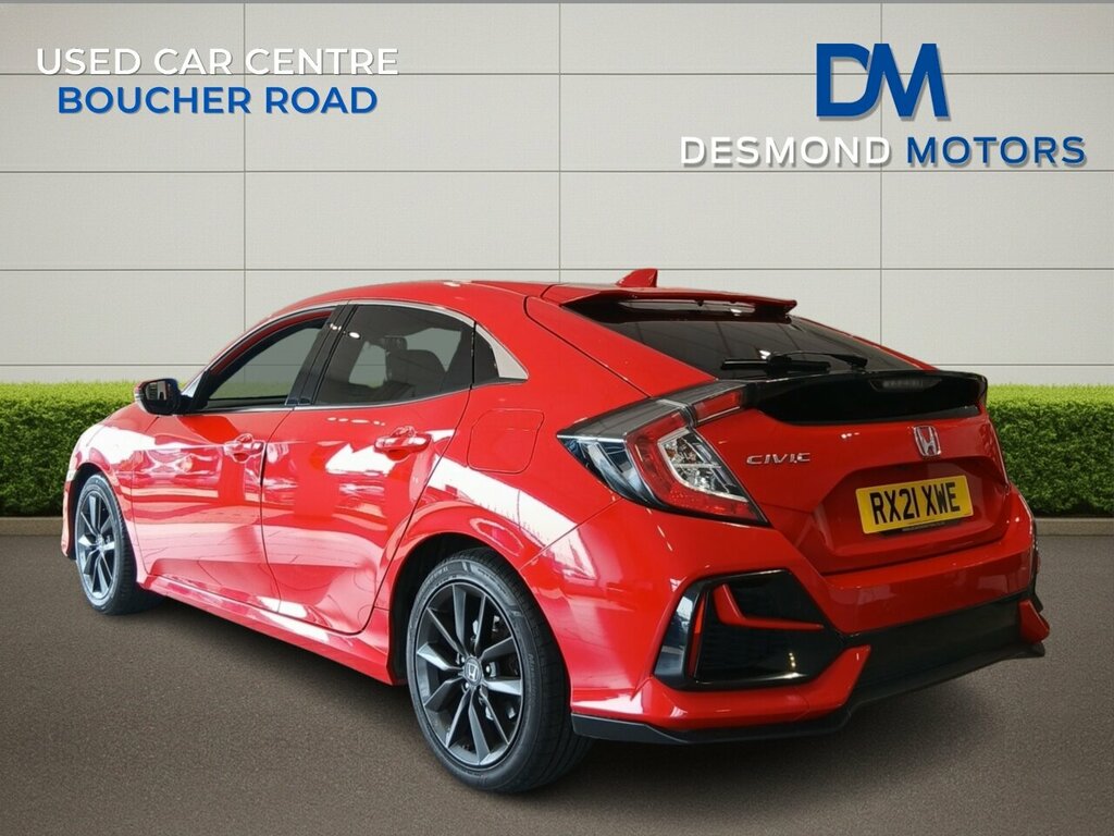 Honda Civic Sr Vtec Cvt Red