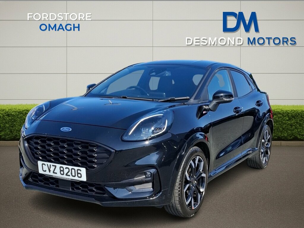 Ford Puma St-line X 1.0L Ecoboost 155Ps Mhev 6 Speed CVZ8206 Black #6