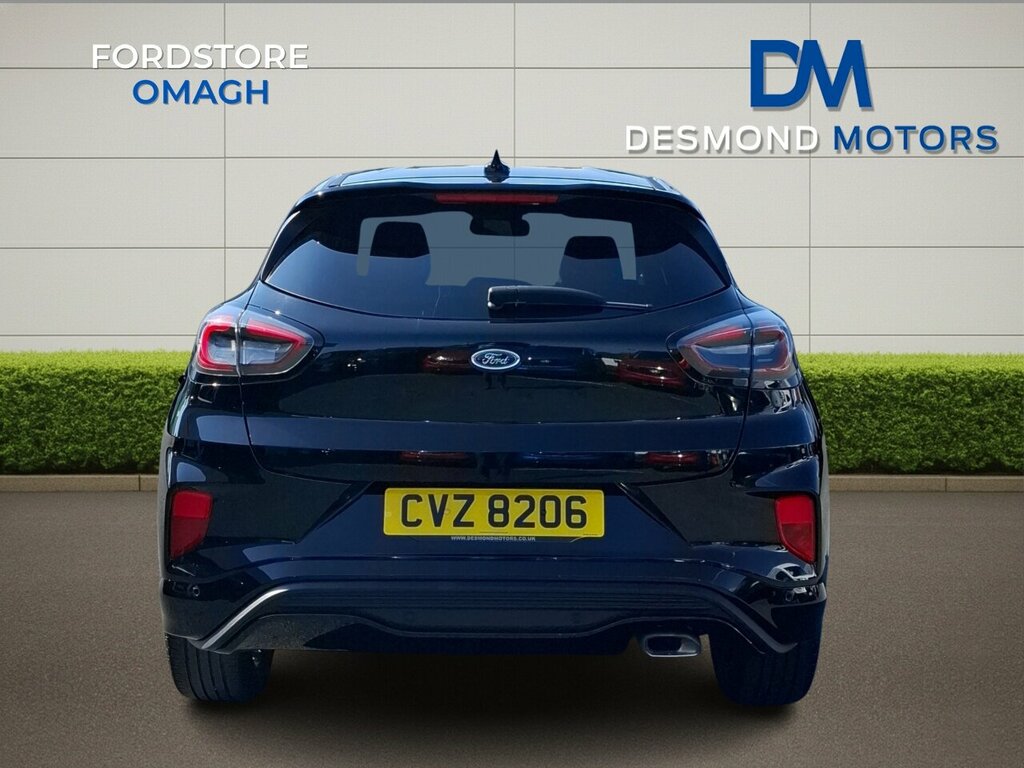 Ford Puma St-line X 1.0L Ecoboost 155Ps Mhev 6 Speed CVZ8206 Black #5