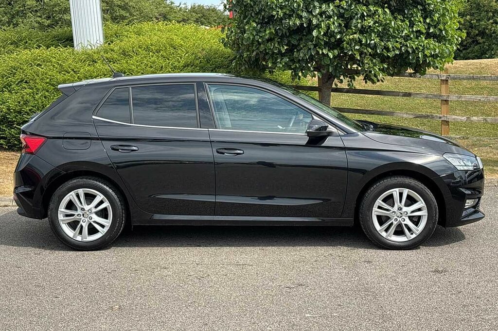Skoda Fabia 1.0 Tsi 116 Se L Dsg NL74MXN Black #4