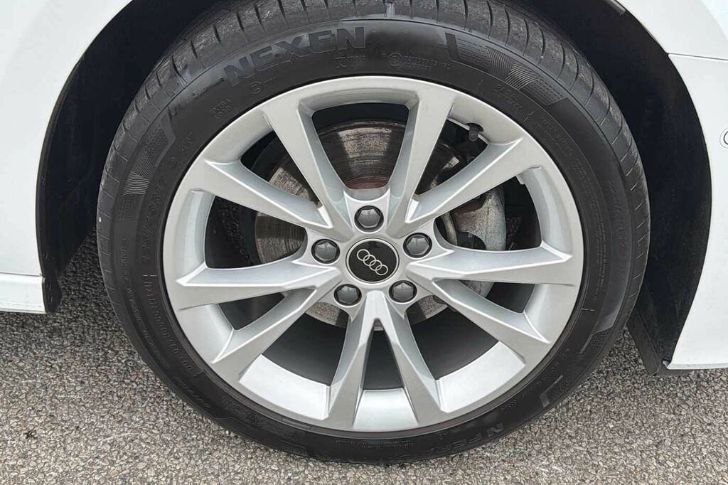 Audi A3 30 Tfsi Sport YY74JHX White #5