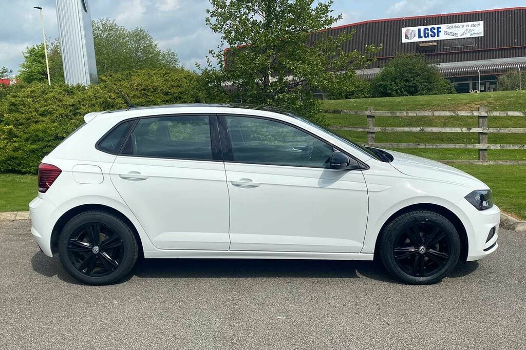 Volkswagen Polo Mk6 Hatchback 1.0 Tsi 95Ps Se YX19UOK White #4