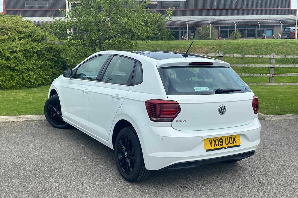 Volkswagen Polo Mk6 Hatchback 1.0 Tsi 95Ps Se YX19UOK White #3