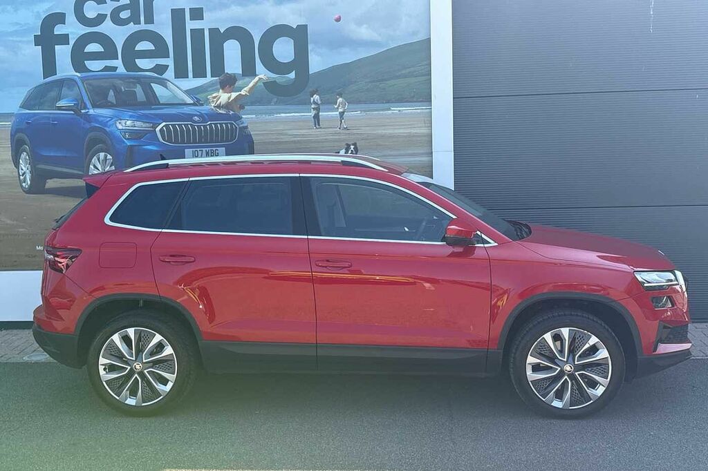 Skoda Karoq 1.5 Tsi Se L Dsg DA23XJE Red #4