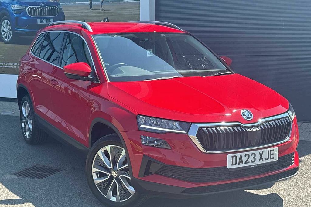 Skoda Karoq 1.5 Tsi Se L Dsg Red
