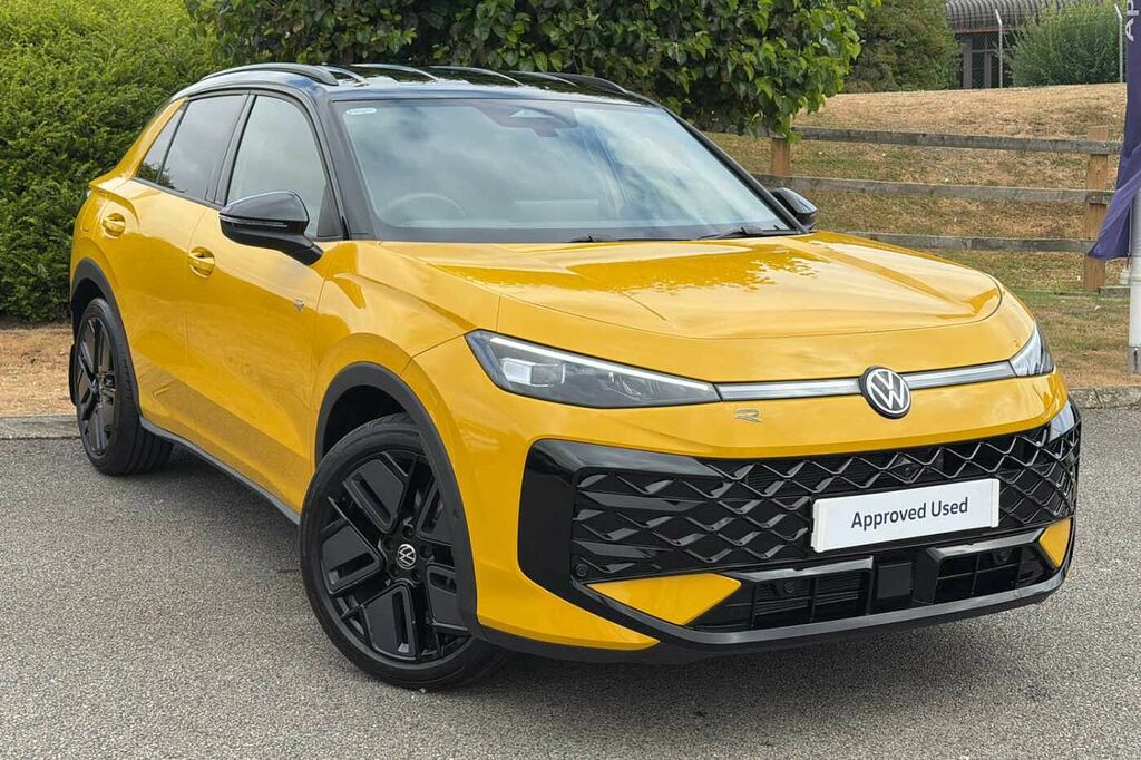 Volkswagen T-Roc 1.5 Etsi 150 R-line Dsg High Spec Yellow