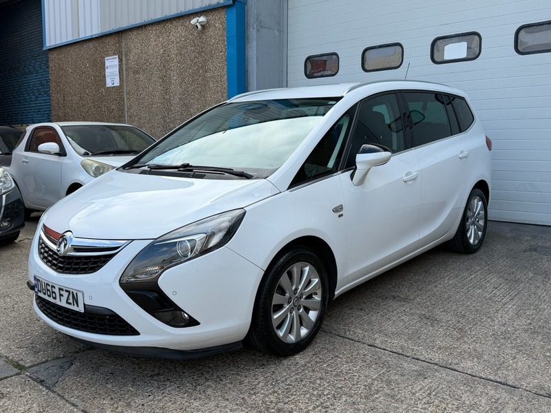 Vauxhall Zafira 1.4I Turbo Se Euro White #3
