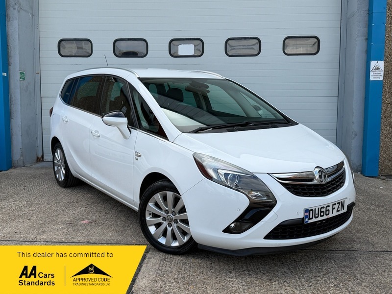 Vauxhall Zafira 1.4I Turbo Se Euro White
