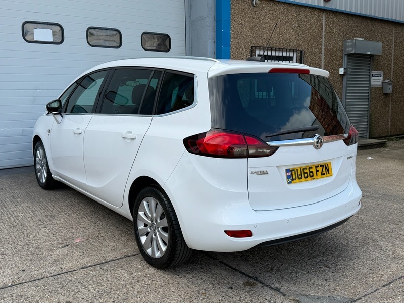 Vauxhall Zafira 1.4I Turbo Se Euro White #6
