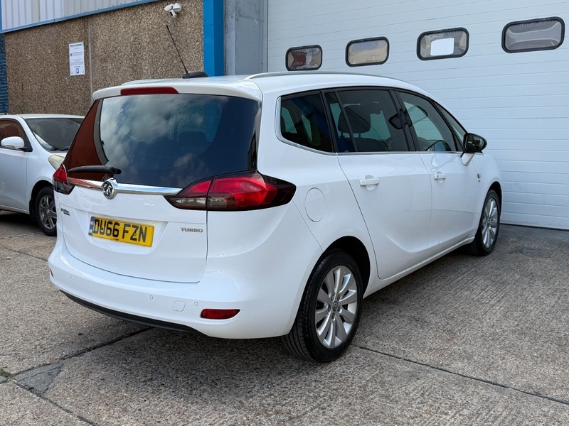 Vauxhall Zafira 1.4I Turbo Se Euro White #4