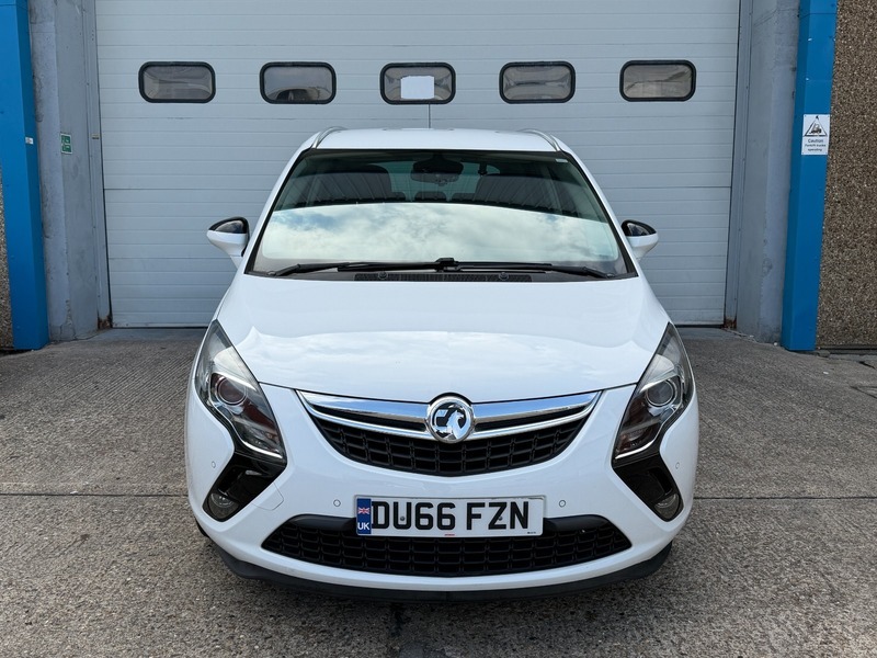 Vauxhall Zafira 1.4I Turbo Se Euro White #2