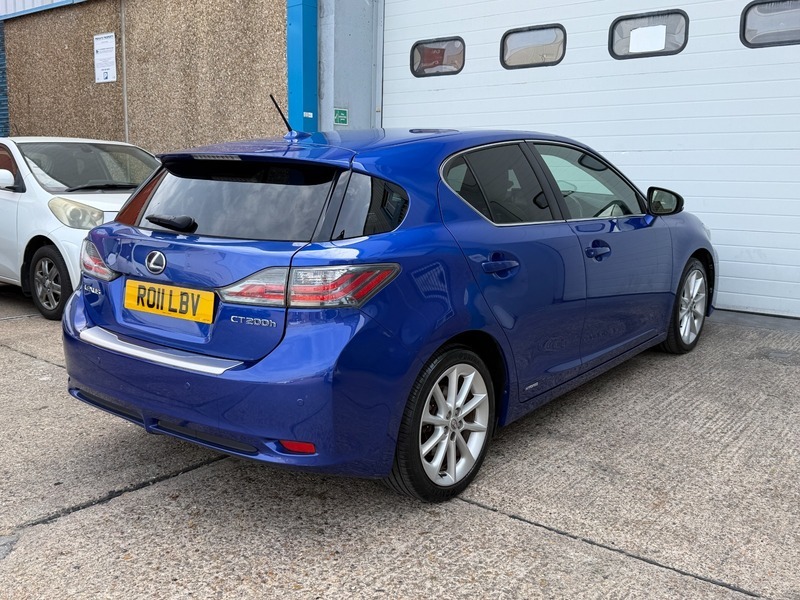 Lexus CT Premier Hatchback Blue #4