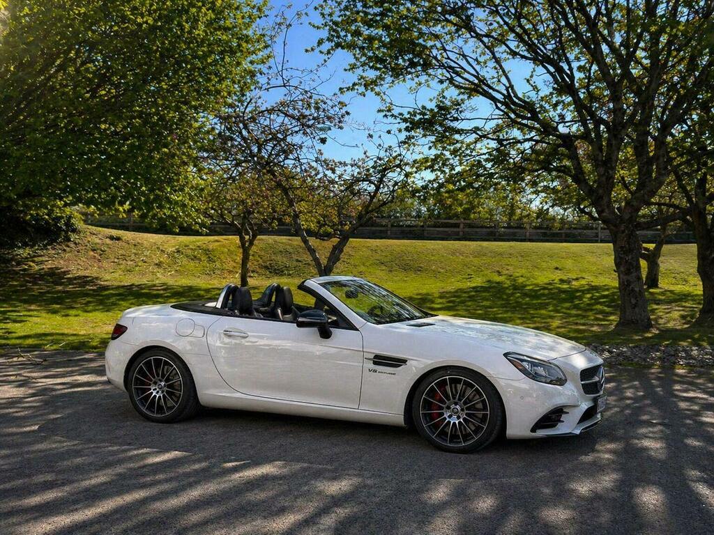 Mercedes-Benz SLC Convertible 3.0 Slc43 V6 Amg G-tronic Euro 6 Ss White #3