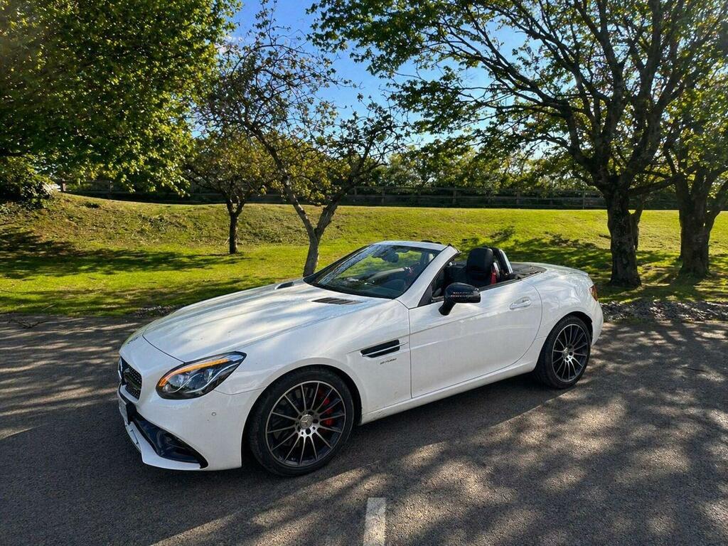 Mercedes-Benz SLC Convertible 3.0 Slc43 V6 Amg G-tronic Euro 6 Ss White #5