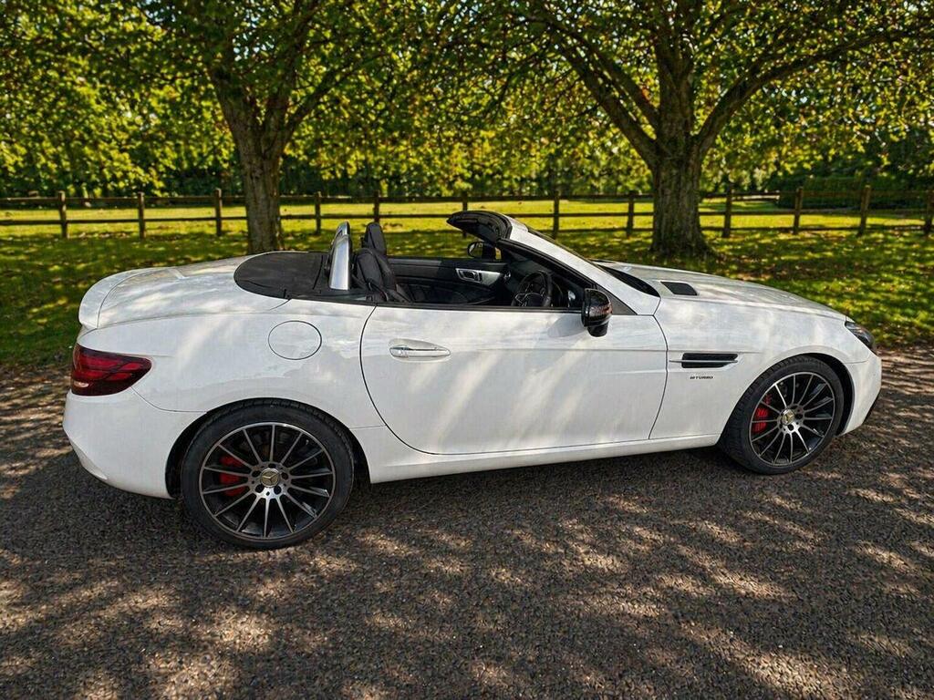 Mercedes-Benz SLC Convertible 3.0 Slc43 V6 Amg G-tronic Euro 6 Ss White #4