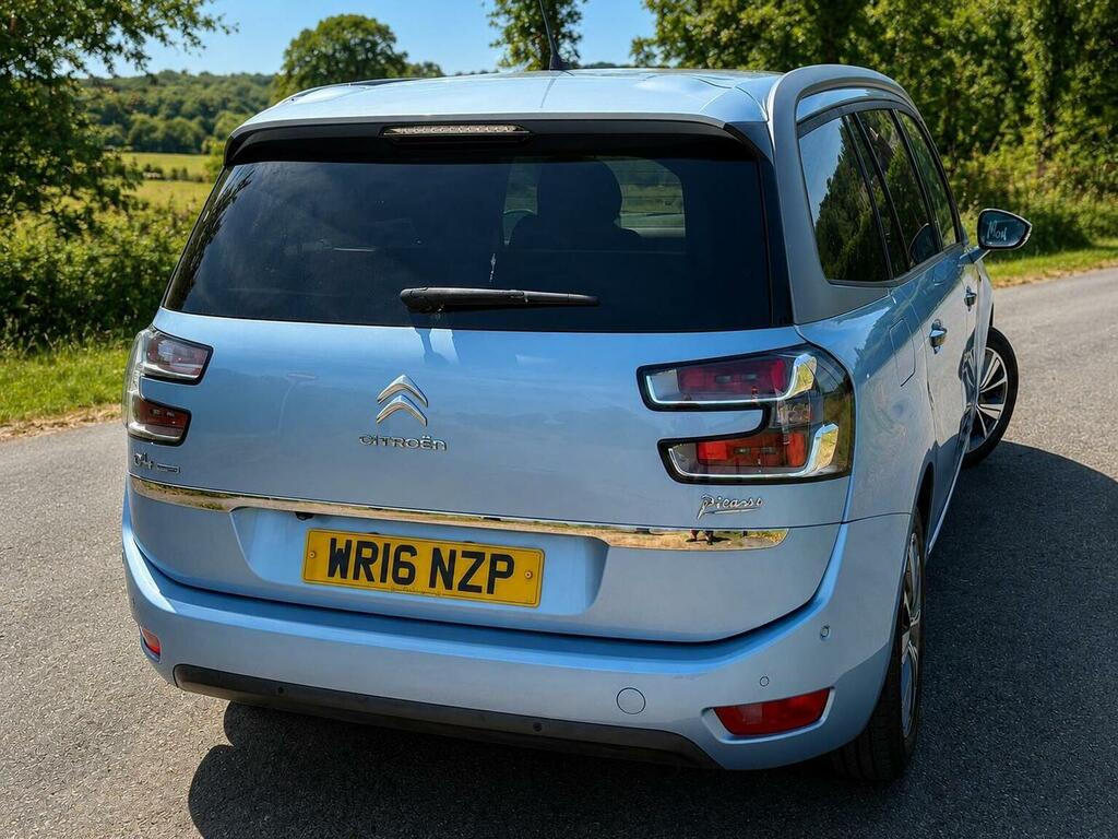 Citroen Grand C4 Picasso Mpv 1.6 Bluehdi Exclusive Euro 6 Ss 2016 WR16NZP Blue #2