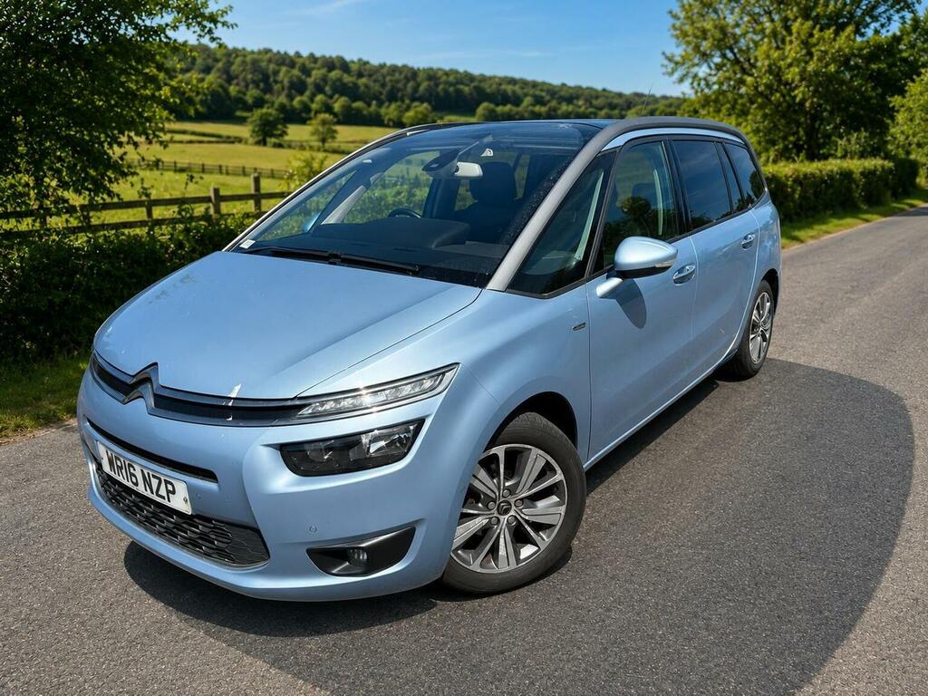 Citroen Grand C4 Picasso Mpv 1.6 Bluehdi Exclusive Euro 6 Ss 2016 WR16NZP Blue #3