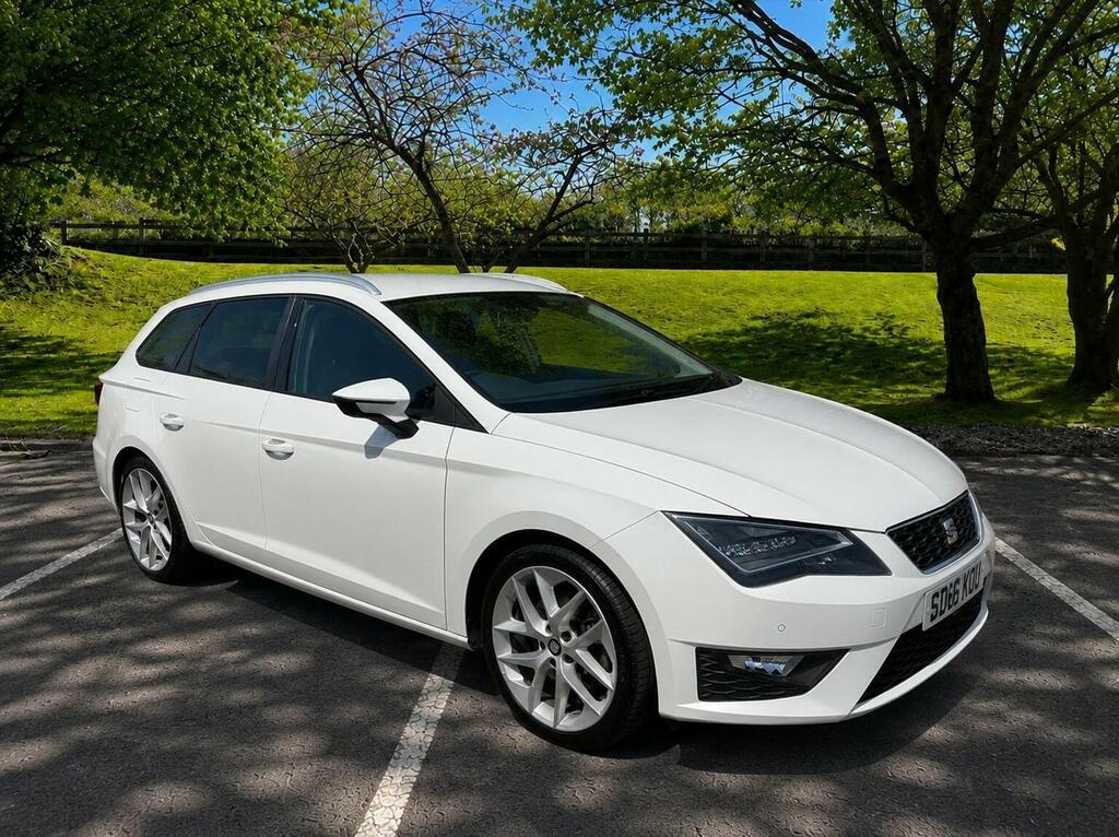 Seat Leon Estate 2.0 Tdi Fr Sport Tourer Euro 6 Ss 2 White