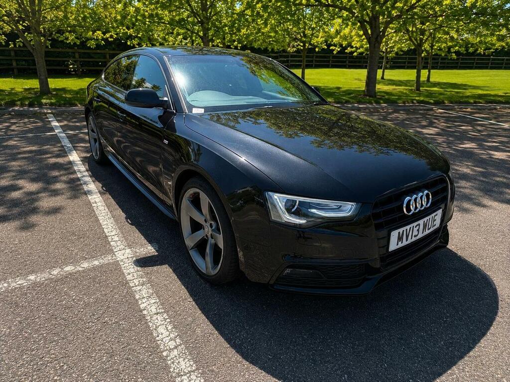 Audi A5 Hatchback 2.0 Tdi Black Edition Sportback Euro 5 Black