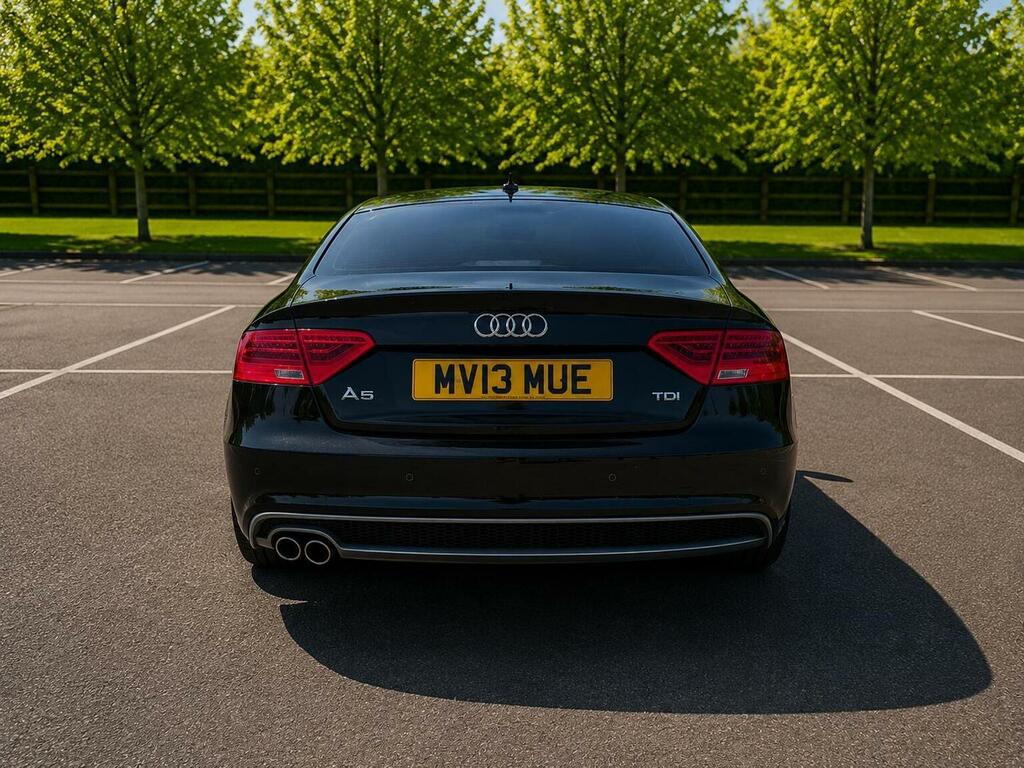 Audi A5 Hatchback 2.0 Tdi Black Edition Sportback Euro 5 MV13MUE Black #4
