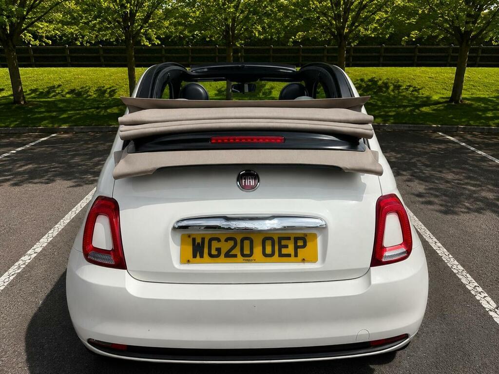 Fiat 500C Convertible 1.2 Pop Euro 6 Ss 202020 White #2