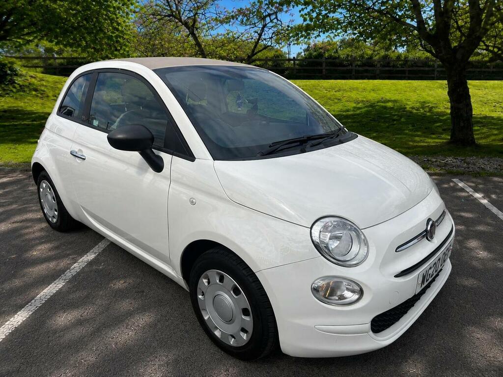 Fiat 500C Convertible 1.2 Pop Euro 6 Ss 202020 White