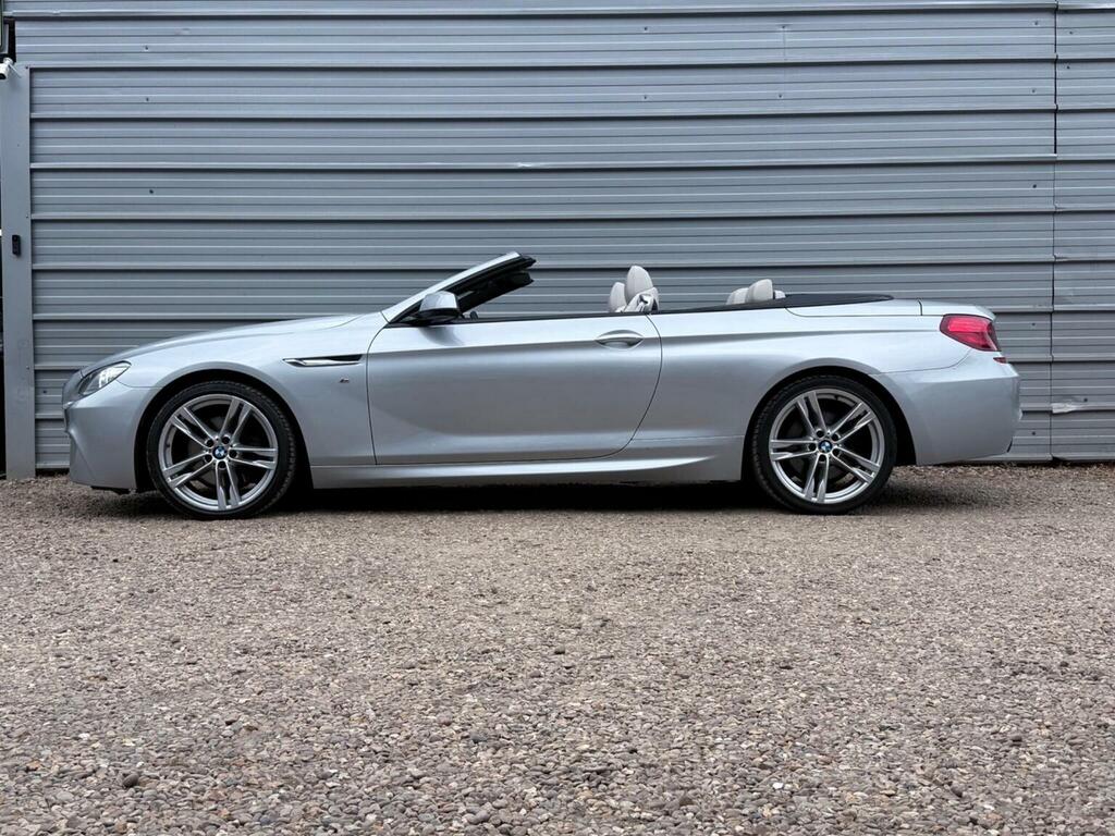 BMW 6 Series Convertible 3.0 640D M Sport Euro 5 Ss Silver #2