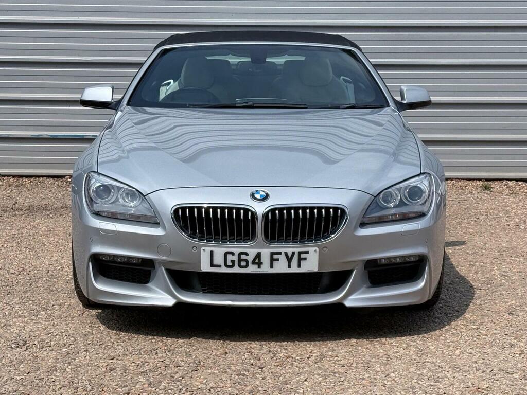 BMW 6 Series Convertible 3.0 640D M Sport Euro 5 Ss Silver #4