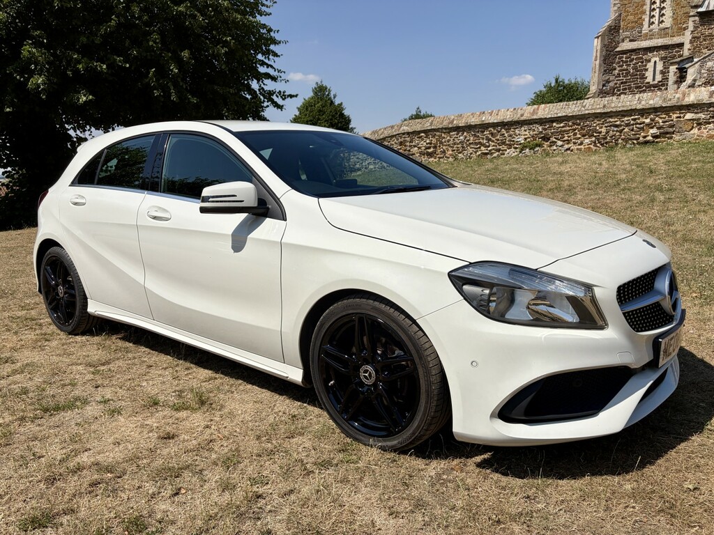 Mercedes-Benz A Class Hatchback 1.6 A180 Amg Line 201818 NJ18XUZ White #5