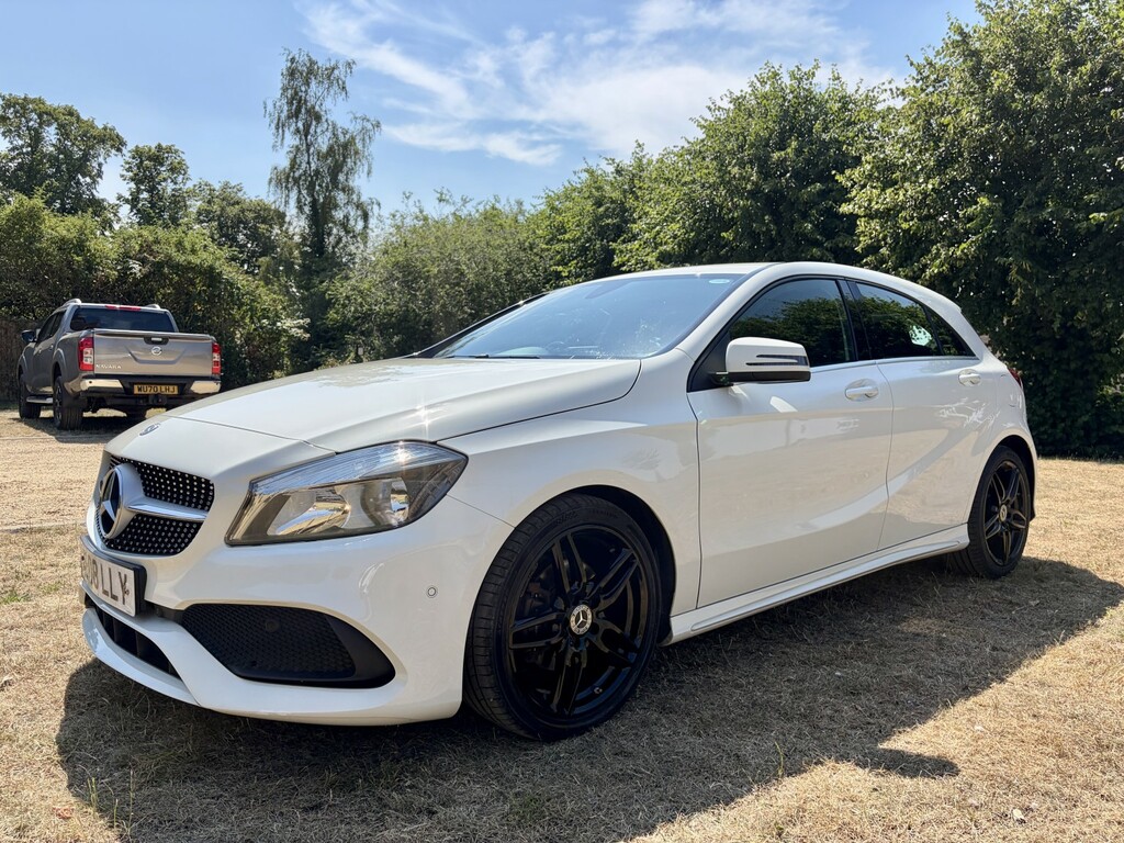 Mercedes-Benz A Class Hatchback 1.6 A180 Amg Line 201818 NJ18XUZ White #6