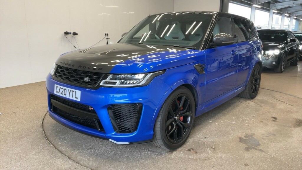 Land Rover Range Rover Sport Suv 5.0 P575 V8 Svr 202020 CX20YTL Blue #2