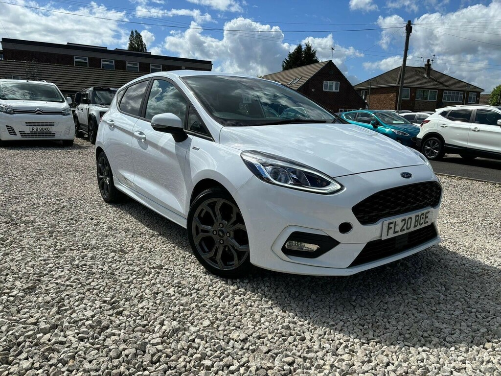 Ford Fiesta Hatchback 1.0T Ecoboost St-line Edition Euro 6 S White