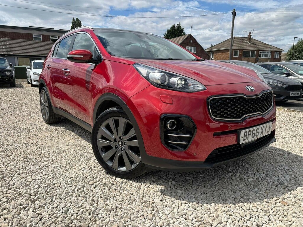 Kia Sportage Suv 1.7 Crdi 4 Euro 6 Ss 201666 Red