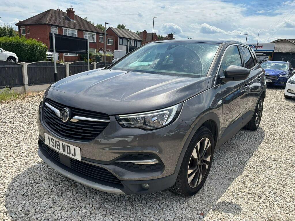 Vauxhall Grandland X 1.2 Turbo Sport Nav Euro 6 Ss Grey #5