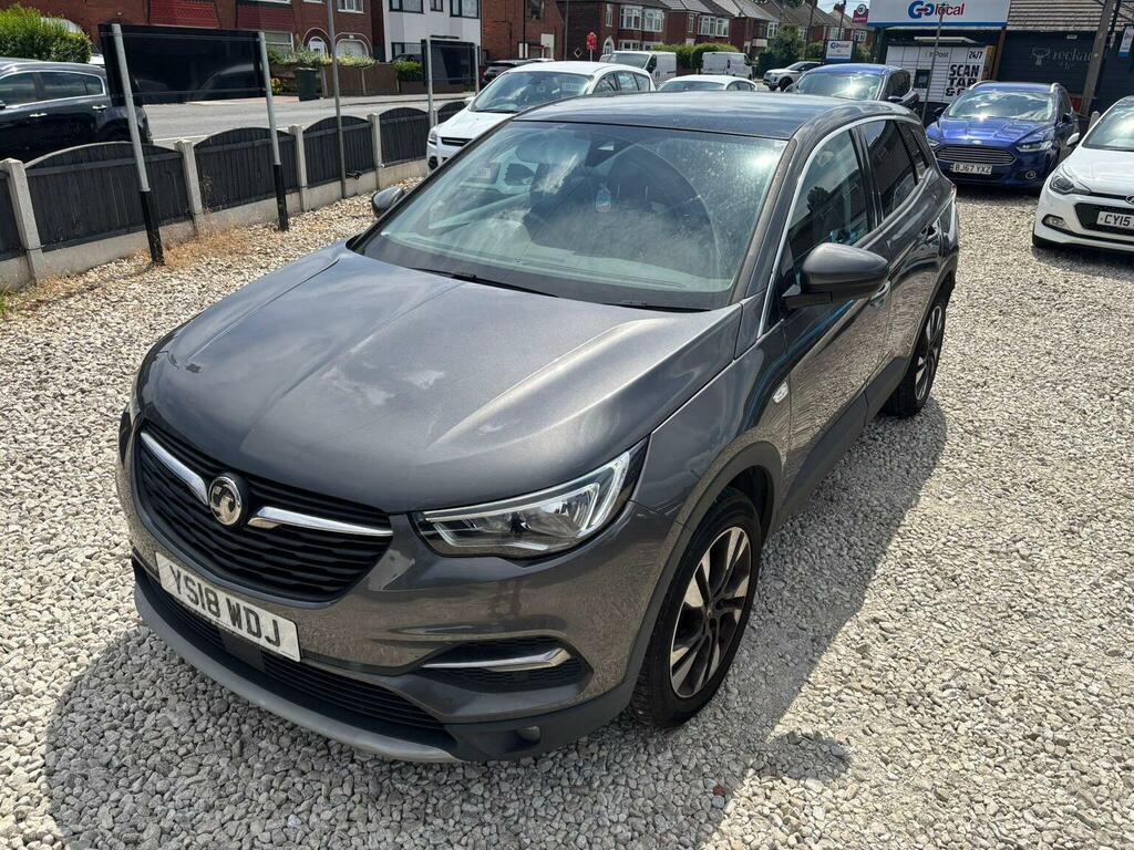 Vauxhall Grandland X 1.2 Turbo Sport Nav Euro 6 Ss Grey #2