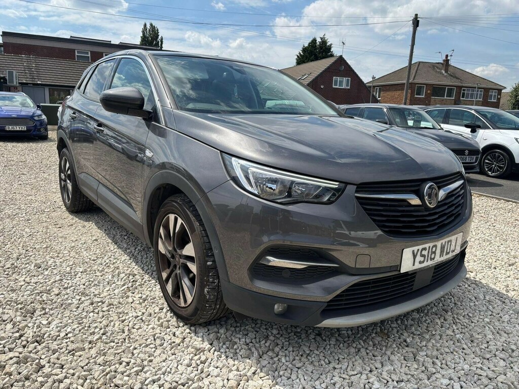 Vauxhall Grandland X 1.2 Turbo Sport Nav Euro 6 Ss Grey
