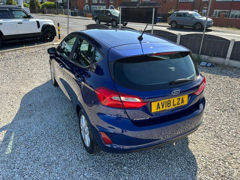 Ford Fiesta Hatchback 1.1 Ti-vct Zetec Euro 6 Ss 2018 AV18LZA Blue #6