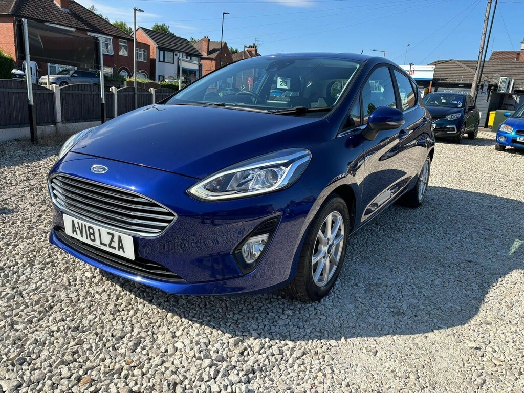 Ford Fiesta Hatchback 1.1 Ti-vct Zetec Euro 6 Ss 2018 AV18LZA Blue #2