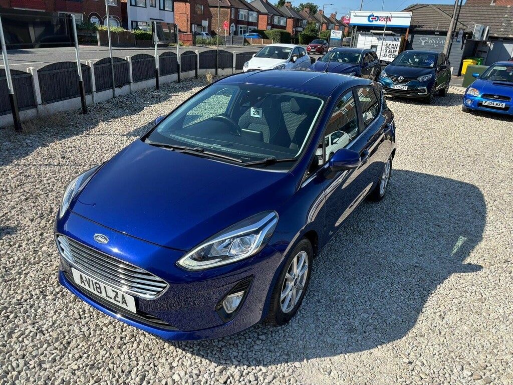 Ford Fiesta Hatchback 1.1 Ti-vct Zetec Euro 6 Ss 2018 AV18LZA Blue #5