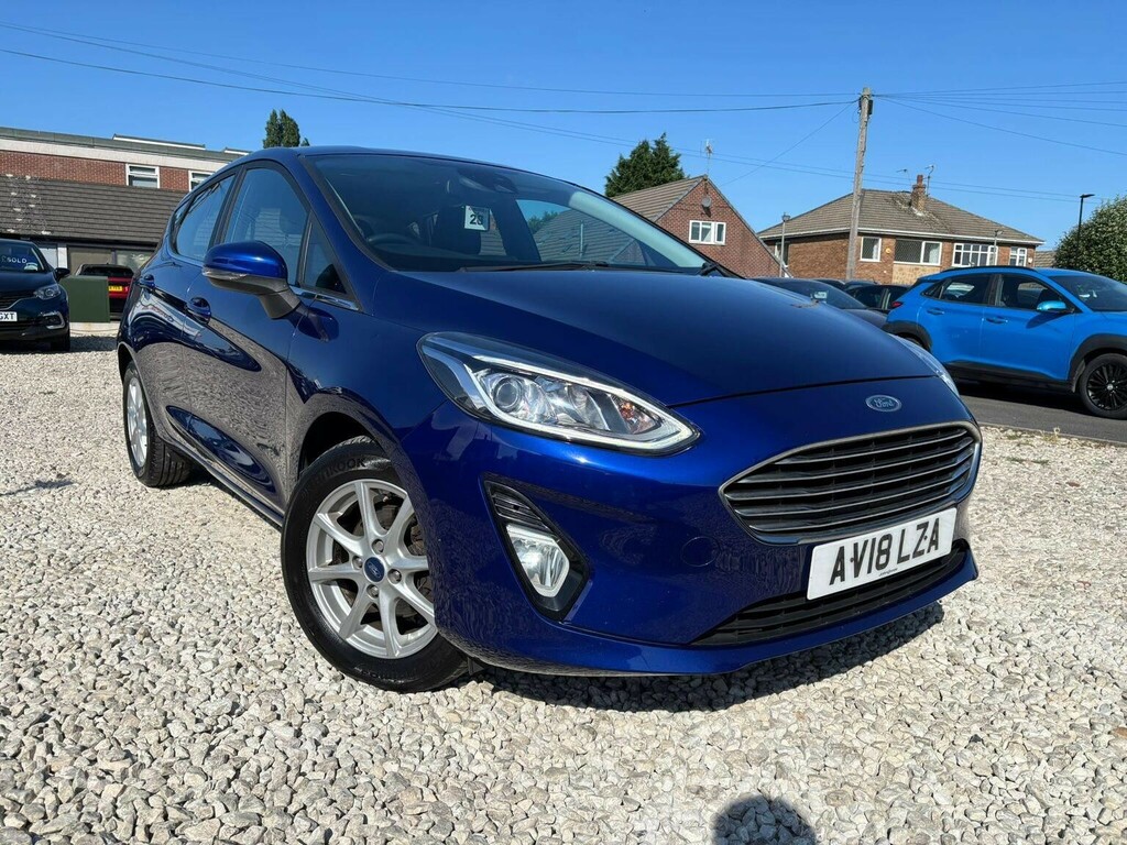 Ford Fiesta Hatchback 1.1 Ti-vct Zetec Euro 6 Ss 2018 Blue