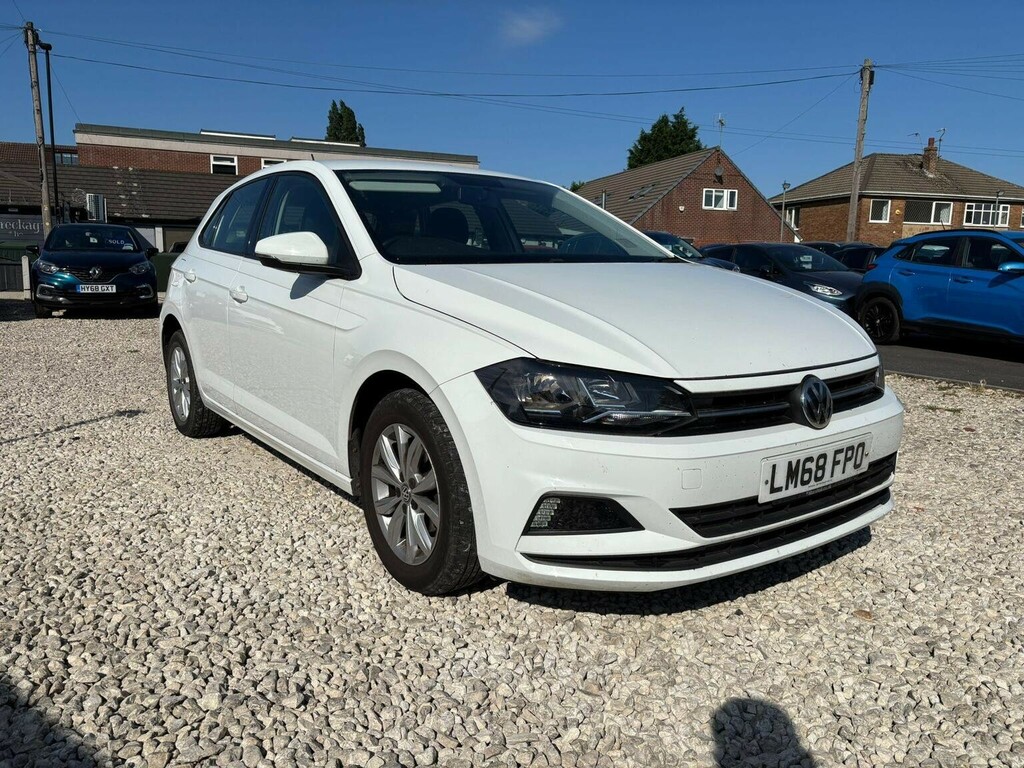 Volkswagen Polo 1.0 Se Euro 6 Ss White