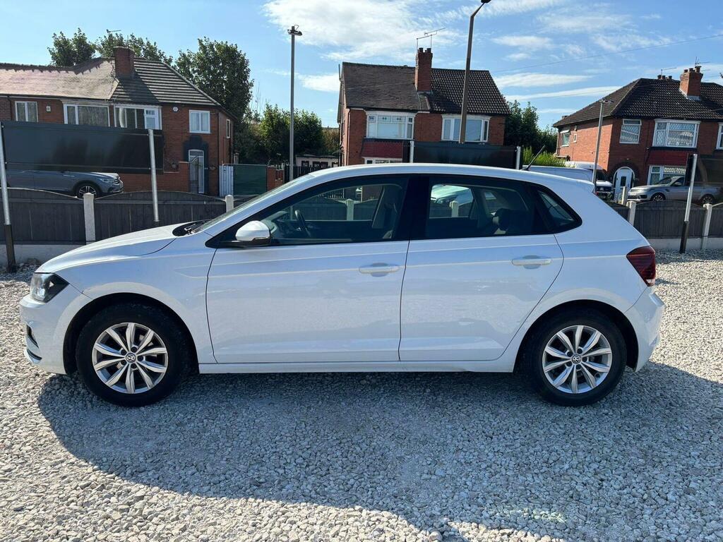 Volkswagen Polo 1.0 Se Euro 6 Ss White #4