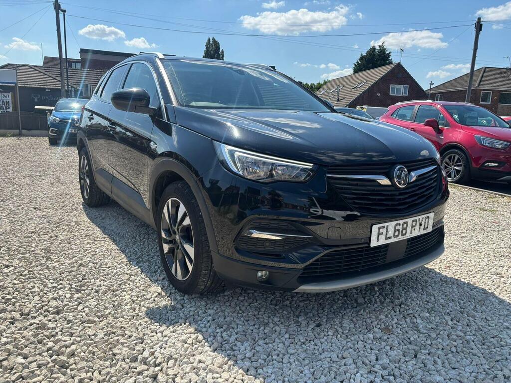 Vauxhall Grandland X 1.2 Turbo Sport Nav Euro 6 Ss Black