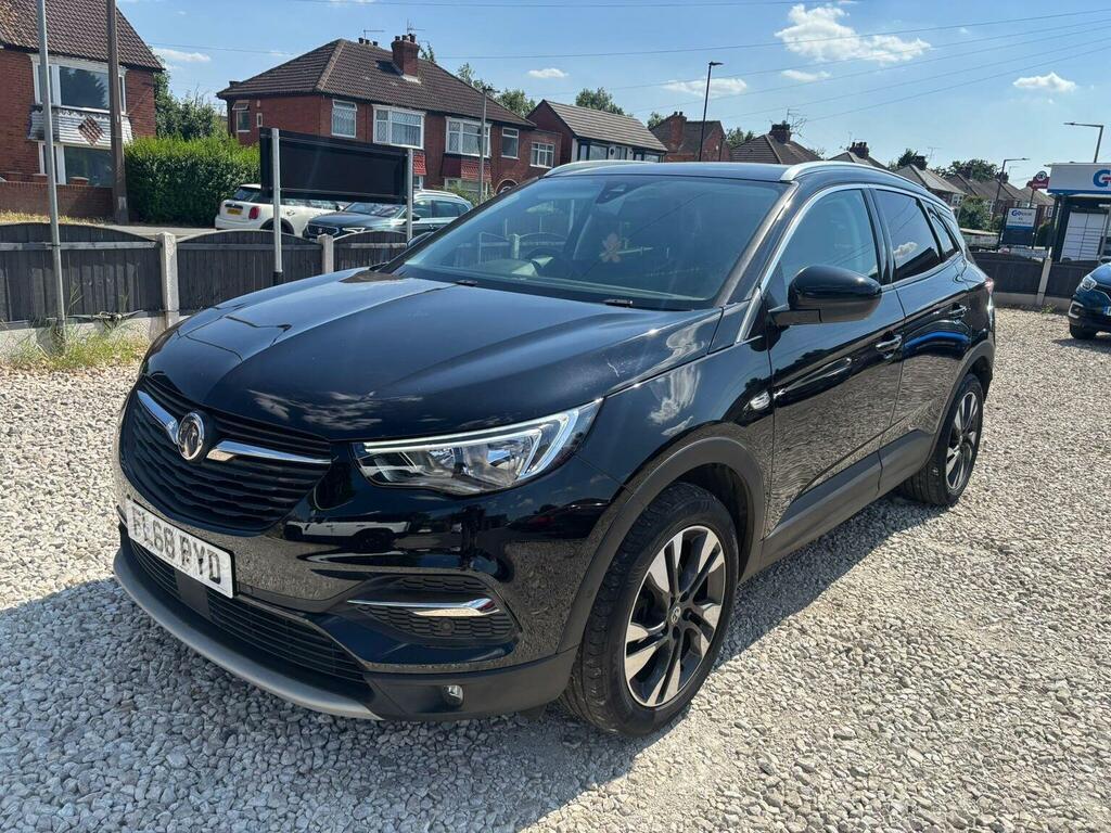 Vauxhall Grandland X 1.2 Turbo Sport Nav Euro 6 Ss Black #2